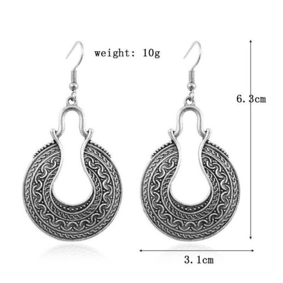 Boho Style Earrings Pierced Dangle Earrings - Picture 5 of 5